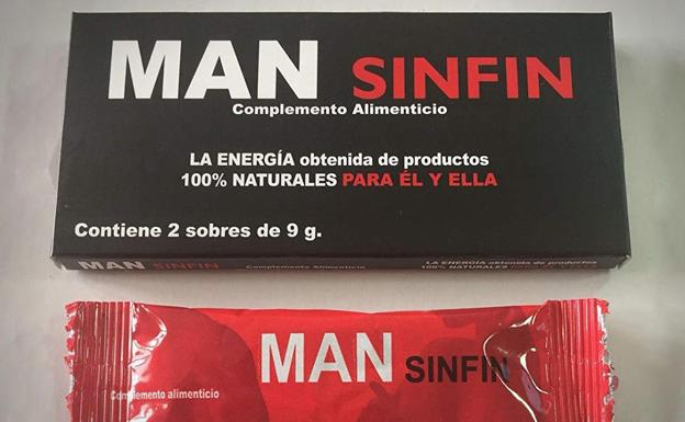 Alerta sanitaria de Man Sinfin Sobres por contener el principio ...